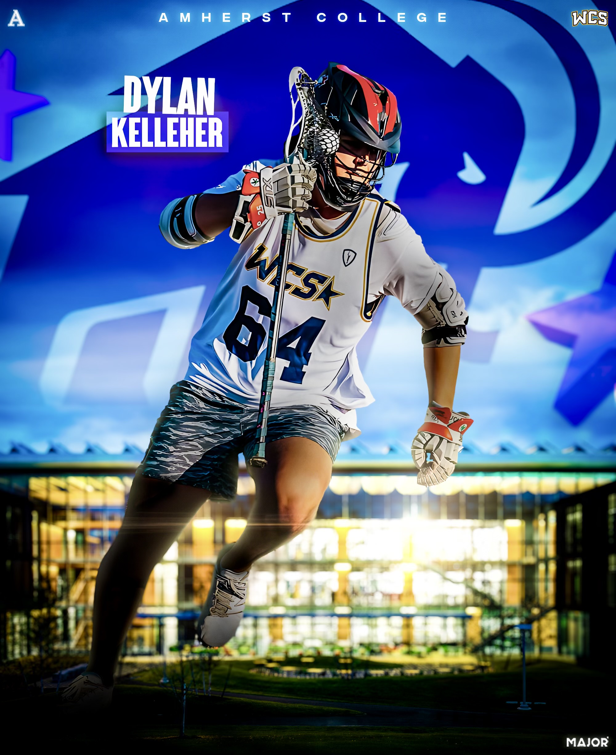 Dylan Kelleher Amherst College Lacrosse Commit